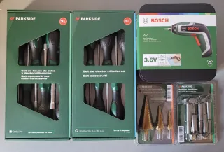 Bosch IXO y Parkside Set Herramientas