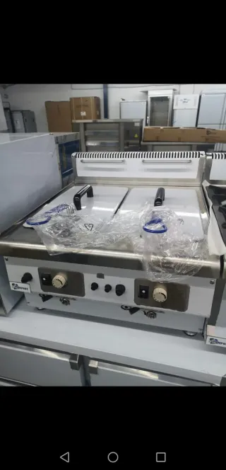 Freidora Industrial Gas 12+12 L