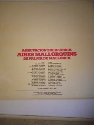 Vinilo LP Aires Mallorquins - Jota Pagesa