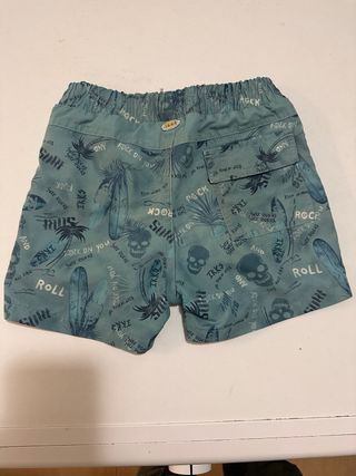 Bañador IKKS niño estampado surf calaveras