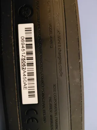 Altavoz Bluetooth Bose Negro