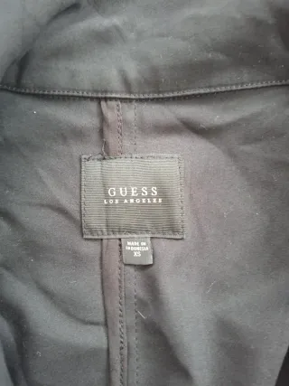 Giacca Guess Los Angeles Nera Cropped XS