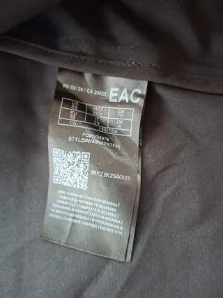 Giacca Guess Los Angeles Nera Cropped XS