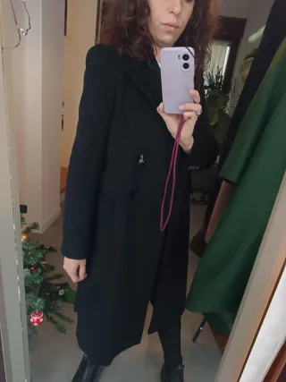 Cappotto Guess Los Angeles Donna Nero