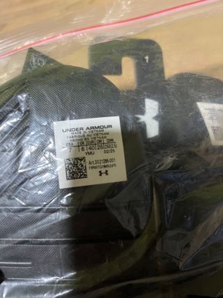 Chanclas Under Armour Unisex Negras Talla 40