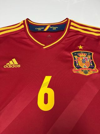 Camiseta original España 2012 Iniesta 6 adidas