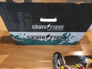 Hoverboard Skate Flash con cargador