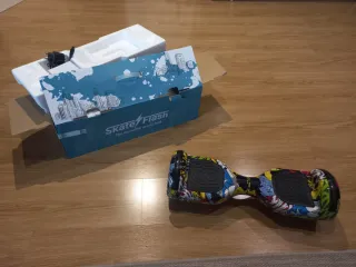 Hoverboard Skate Flash con cargador