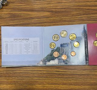 Pack Presentación Euro Francia 1999-2000-2001