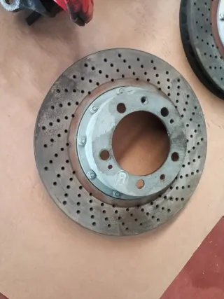 Pinzas y discos de freno Porsche