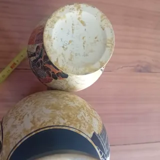 Piccole anfore greche decorative