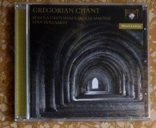 CD Gregorian Chant Schola Cantorum Karolus Magnus