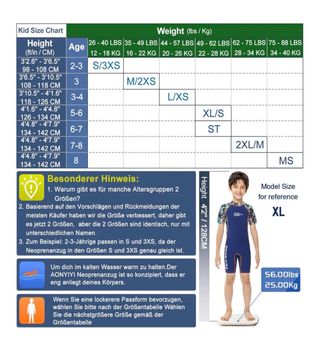 Neopreno niño X-Manta Talla L (3-4 años)