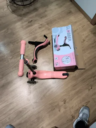 Patinete Globber 3 Ruedas Rosa