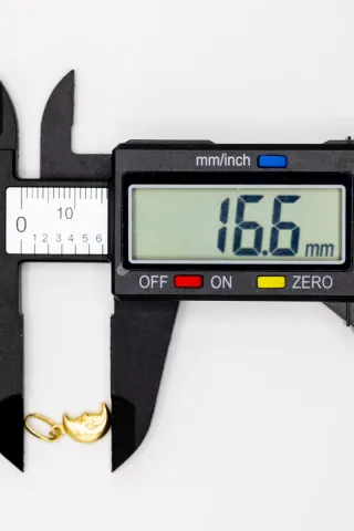 Colgante Luna Oro 18k