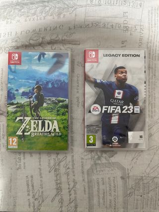 Nintendo Switch: Zelda y FIFA 23 Legacy Edition