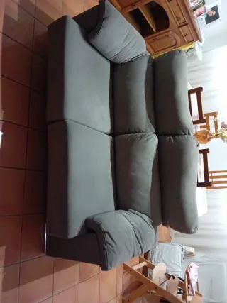 Sofá de 3 plazas gris
