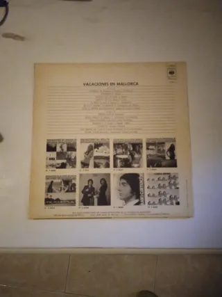 Vinilo LP Vacaciones en Mallorca 1974