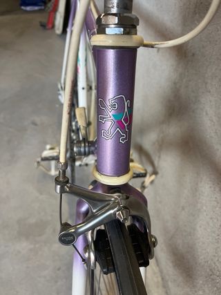 Bicicleta de carretera Peugeot Spin Morada