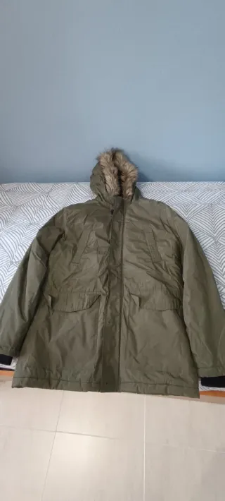 Lote 2 Parkas Juveniles Talla M Verde