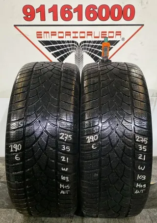 -275 35 21 W DUNLOP RUEDA PREMIUM YA MONTADA