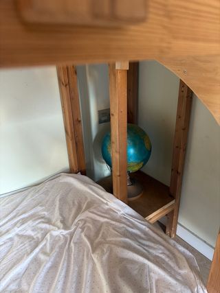 Litera madera Ikea + tobogán