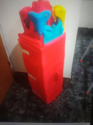 Parque infantil multicolor