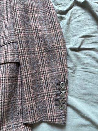 Giacca Harry & Sons lana e cotone marrone