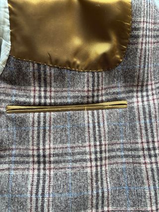 Giacca Harry & Sons lana e cotone marrone