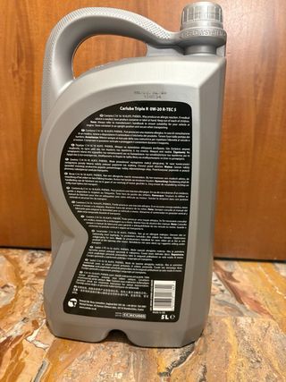 olio motore Carlube Triple R R-TEC 5, 5 litri
