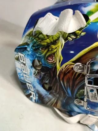 Casco Hockey Infantil 48-53cm gorra de regalo