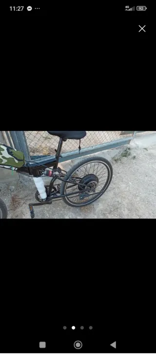 Rueda Motor 36/48V 1000W Bicicleta Eléctrica 26"