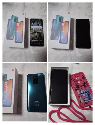 Xiaomi Redmi Note 9 Azul/Verde