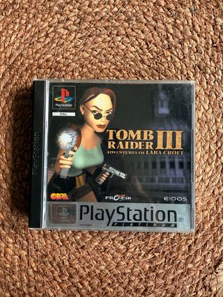 Tomb Raider III PS1 Platinum
