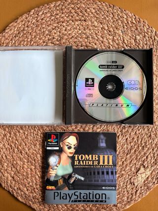 Tomb Raider III PS1 Platinum