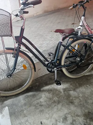 Bicicleta Urbana ELOPS Clásica 28 Azul oscuro