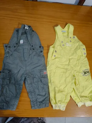 Varios conjuntos Ropa Bebé: Pantalón, Short y Cami