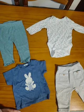 Varios conjuntos Ropa Bebé: Pantalón, Short y Cami