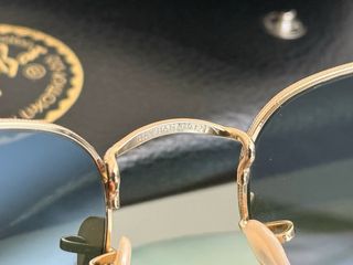 Gafas de sol Ray-Ban Hexagonal Oro/Verde