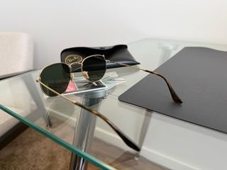 Gafas de sol Ray-Ban Hexagonal Oro/Verde