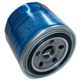 Filtro de aceite azul