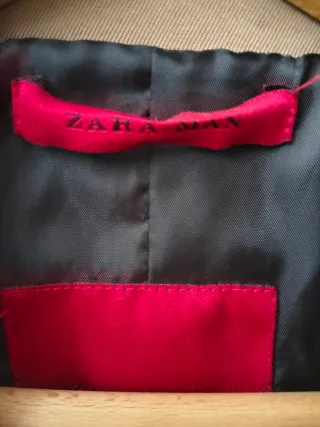 Chaqueta Zara Beige Talla M