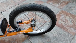 Patinete Scooter Naranja Ruedas Grandes