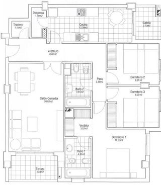 Piso en alquiler en Garbinet en Alicante