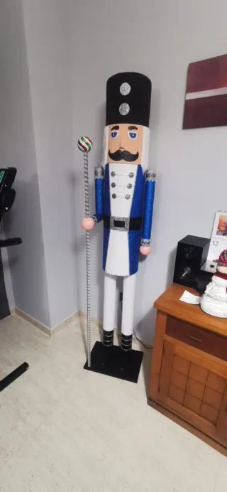 Adornos Navideños Cascanueces Gigantes