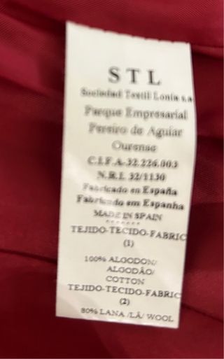 Abrigo Purificación García Rojo