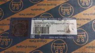 Pastillas de Freno BPW 09.801.07.96.0