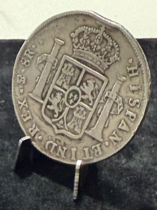 8 Reales Carlos III 1787 Potosí