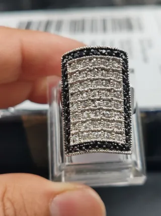 Set Gioielli Argento 925 Anello Orecchini