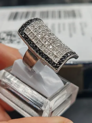 Set Gioielli Argento 925 Anello Orecchini